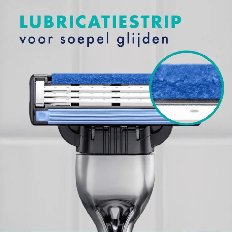 Heren Gillette Mach3 Navulmesjes 20 Stuks