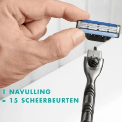 Heren Gillette Mach3 Navulmesjes 8 Stuks