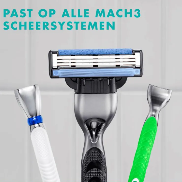 Heren Gillette Mach3 Navulmesjes 8 Stuks