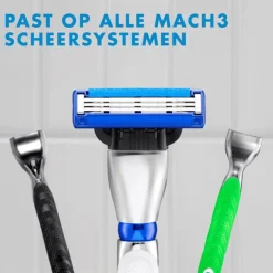 Heren Gillette Mach3 Turbo Navulmesjes 12 Stuks