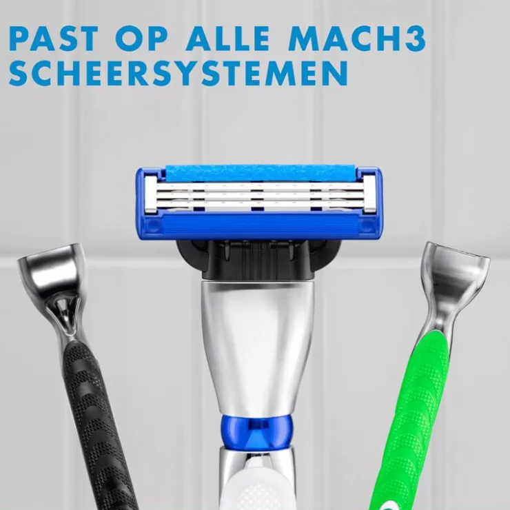Heren Gillette Mach3 Turbo Scheermesjes 8 stuks