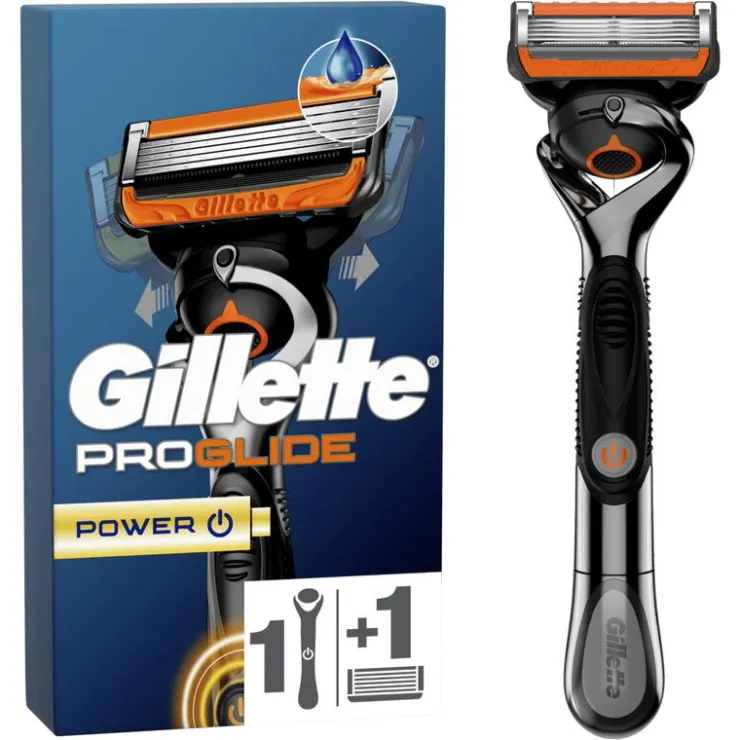 Heren Gillette ProGlide Power Scheersysteem Met 1 Navulmesje