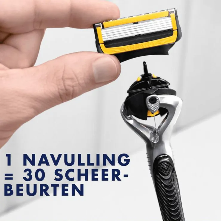 Heren Gillette ProShield Navulmesjes 4 Stuks