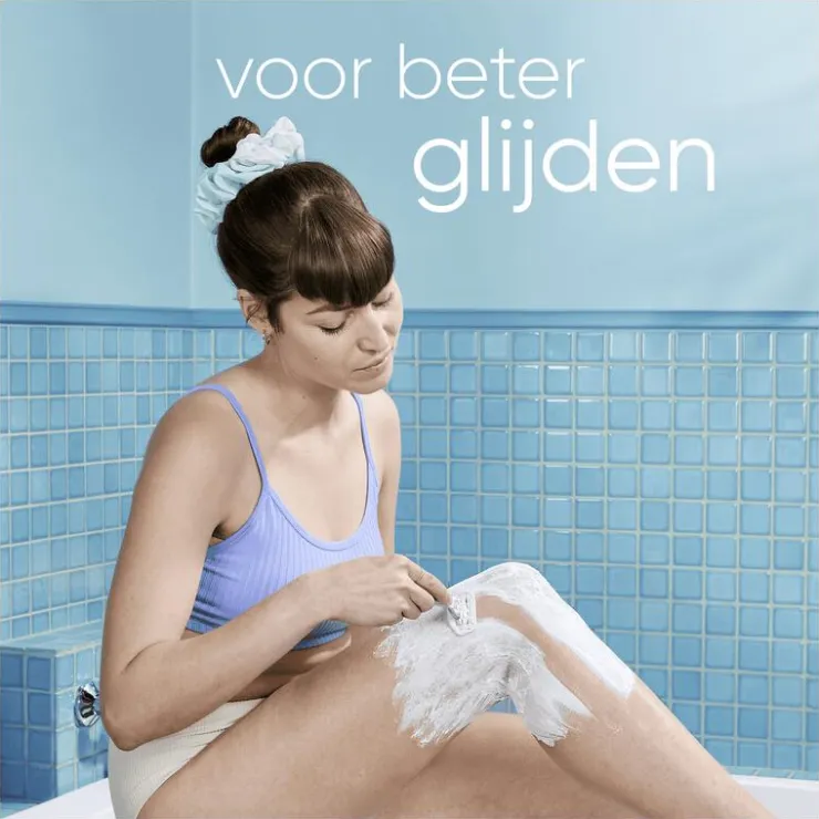 Heren Satin Care Gillette Scheergel Droge Huid 200 ML