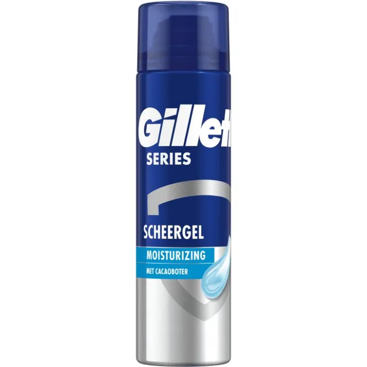 Heren Gillette Scheergel Met Cacaoboter 200 ML