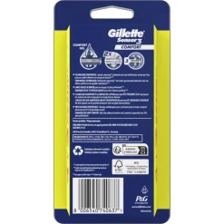 Heren Gillette Sensor3 Comfort Wegwerpmesjes 4+2 stuks