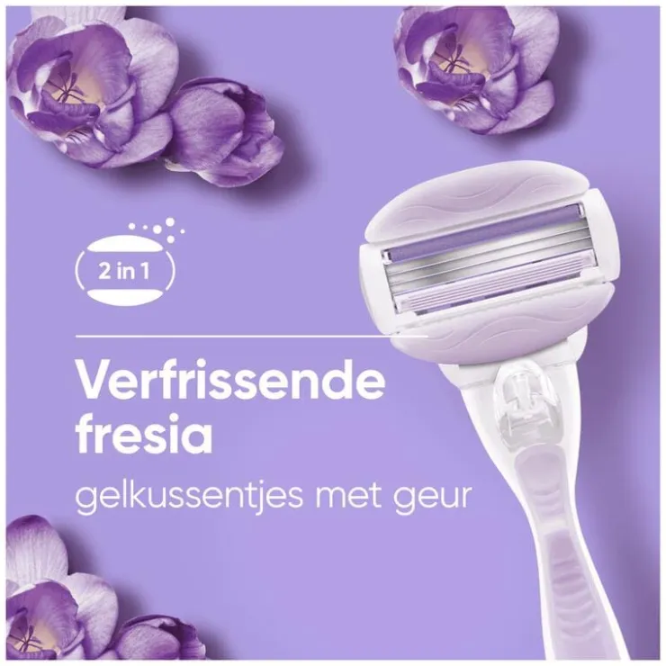 Heren Gillette Venus ComfortGlide Breeze Scheersysteem + 2 Navulmesjes