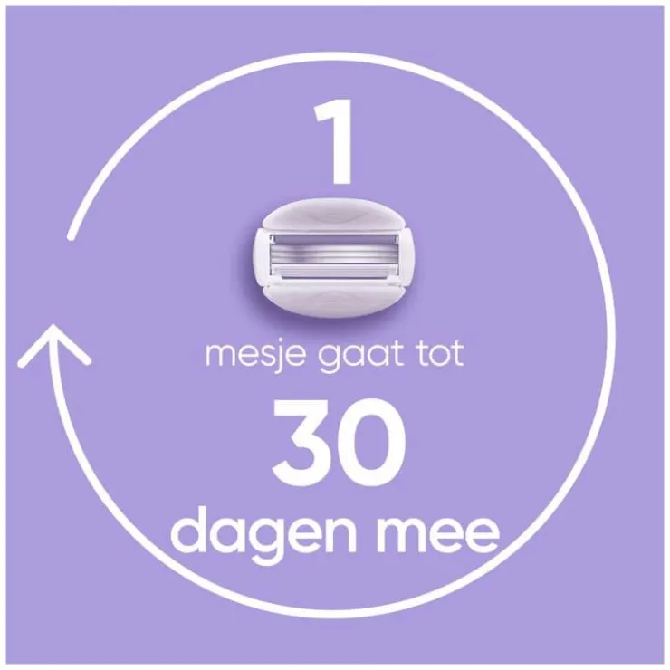 Heren Gillette Venus ComfortGlide Breeze Scheersysteem + 2 Navulmesjes