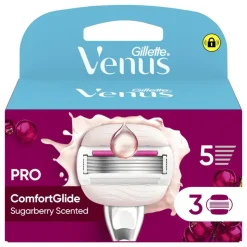 Heren Gillette Venus ComfortGlide Sugarberry Navulmesjes 3 Stuks