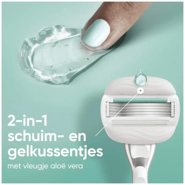 Heren Gillette Venus ComfortGlide Sensitive Navulmesjes 3 Stuks