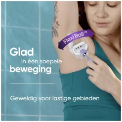 Heren Gillette Venus Deluxe Smooth Swirl Extra Glad Scheersysteem 5 Blades