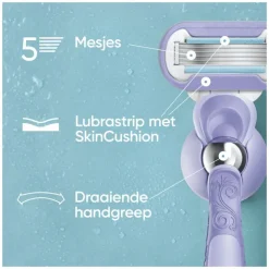 Heren Gillette Venus Deluxe Smooth Swirl Navulmesjes 3 Stuks