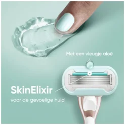 Heren Gillette Venus Deluxe Smooth Sensitive Navulmesjes 3 Stuks