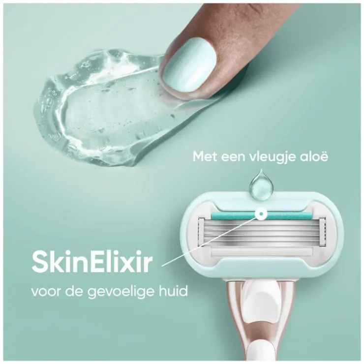 Heren Gillette Venus Pro Smooth Sensitive Navulmesjes 14 Stuks