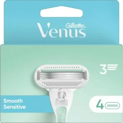 Heren Gillette Venus Smooth Navulmesjes 4 Stuks