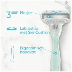 Heren Gillette Venus Smooth Navulmesjes 4 Stuks