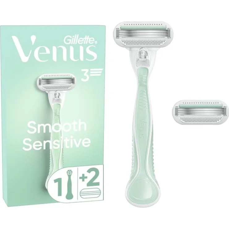 Heren Gillette Venus Smooth Sensitive Scheersysteem