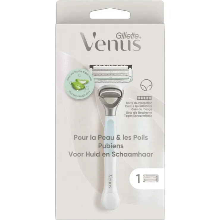 Heren Gillette Venus Voor Huid En Schaamhaar Aloe Vera Scheersysteem