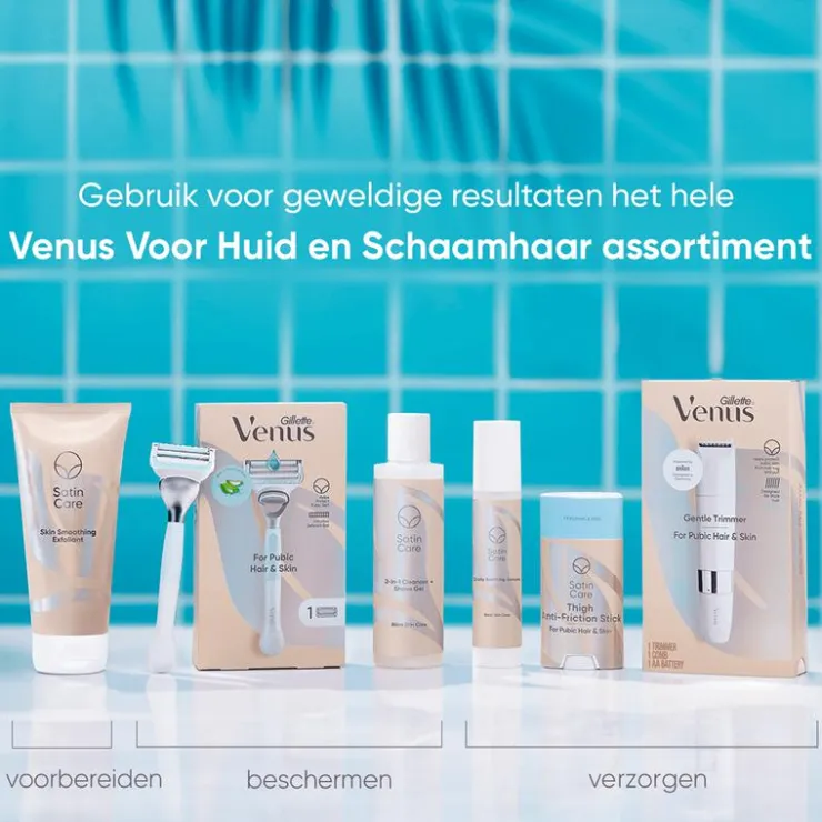 Heren Gillette Venus Voor Huid En Schaamhaar Aloe Vera Scheersysteem
