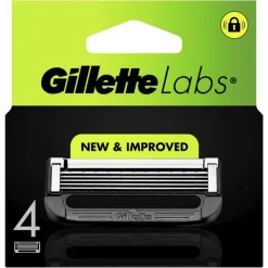 Heren Gillette Labs Navulmesjes 4 Stuks