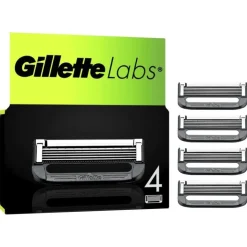 Heren Gillette Labs Navulmesjes 4 Stuks