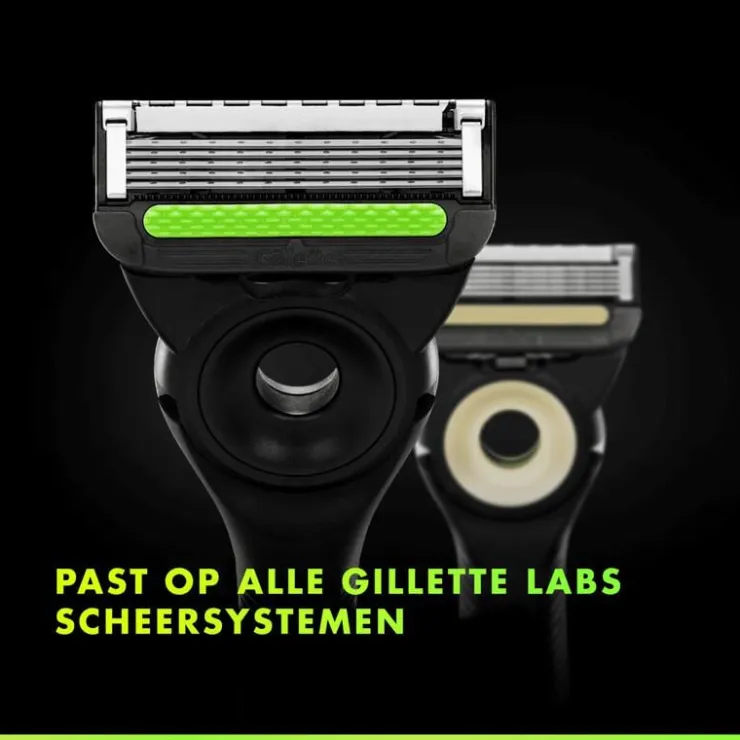 Heren Gillette Labs Navulmesjes 4 Stuks