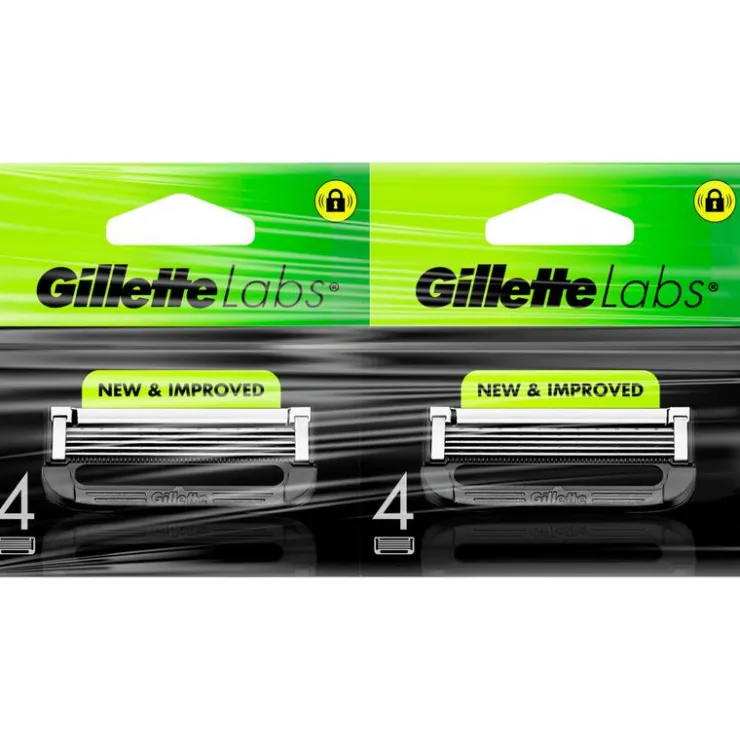 Heren Gillette Labs Navulmesjes Duopak 8 Stuks