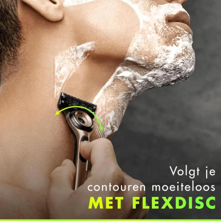 Heren Gillette Labs Scheersysteem Champion Gold met 5 Navulmesjes