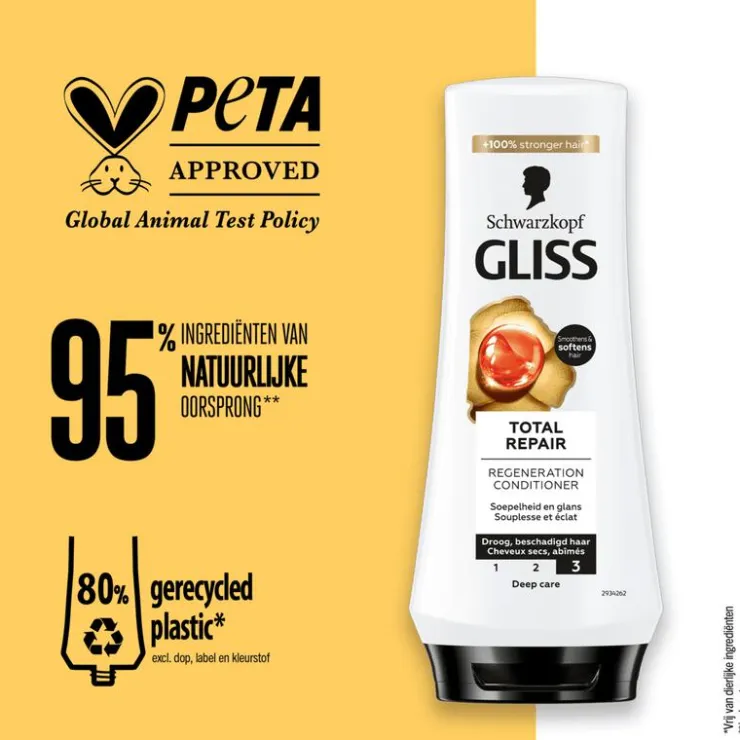 Gliss Total Repair Conditioner 200ml