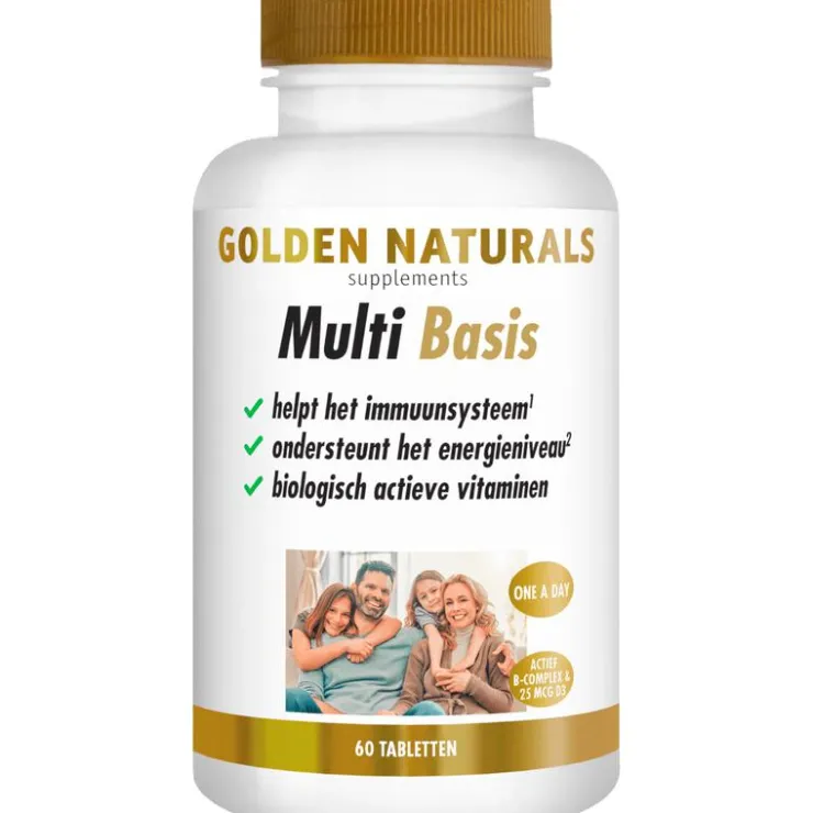 Golden Naturals Golden Natural Multi Basis Tabletten 60 stuks