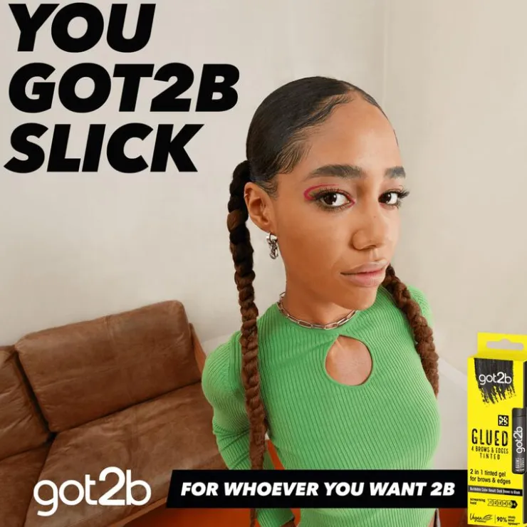 Got2b Glued 4 Brows & Edges Zwart 16 ML