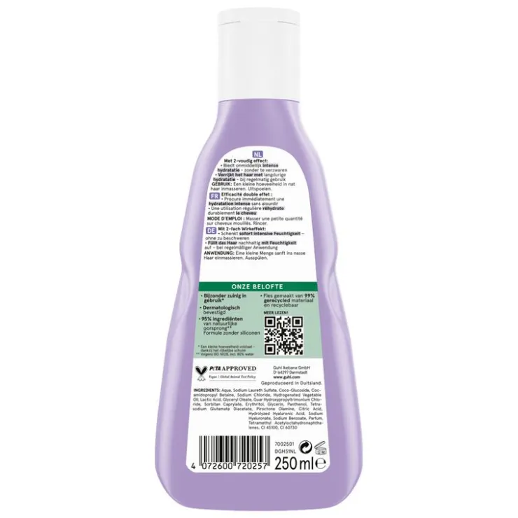 Guhl Hyaluron+ Verzorging Shampoo 250 ML