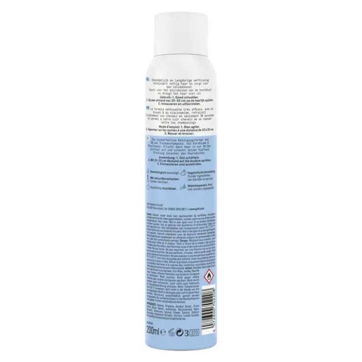 Guhl 30sec Droogshampoo Volume & Frisheid 200 ml