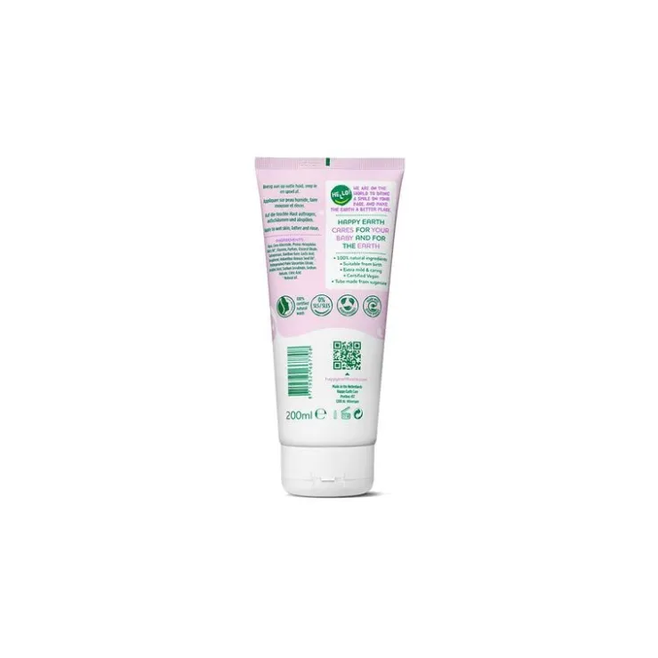 Happy Earth Cream Oil Wash 200 ml