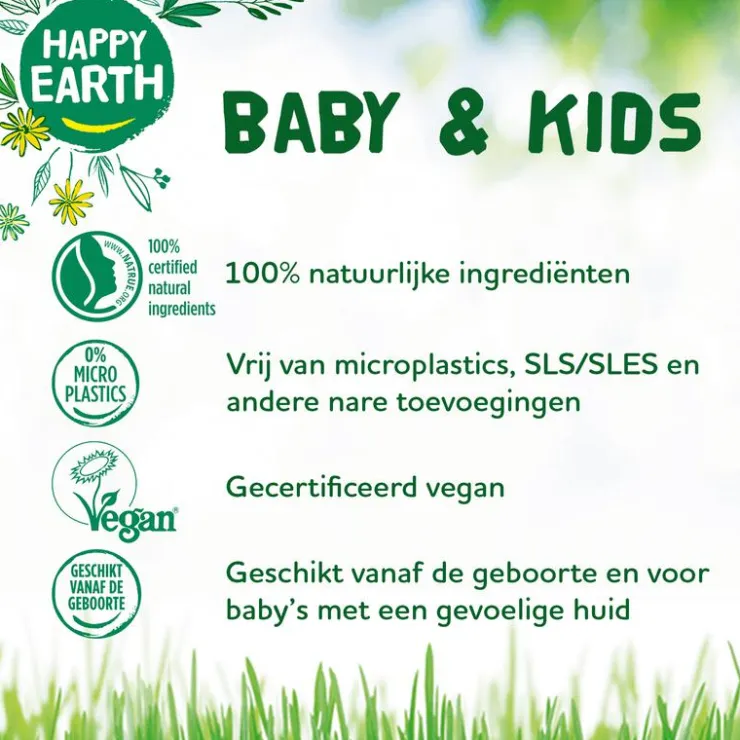 Happy Earth Gezicht & Lichaam Olie Baby & Kids