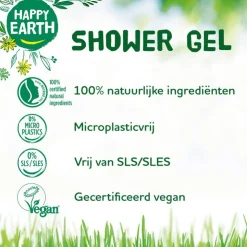 Happy Earth Lavender Ylang 100% Natuurlijke Douchegel 300 ML