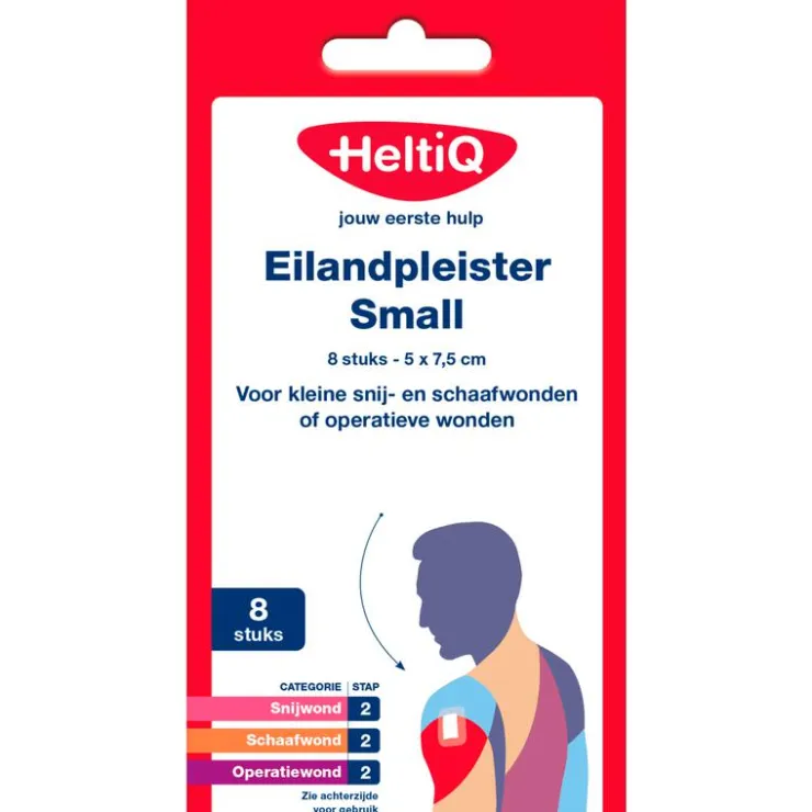 HeltiQ eilandpleister 7,5x5cm