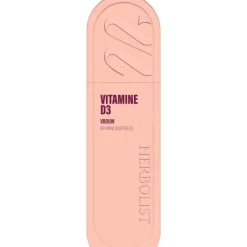 Herbolist vitamine D3 softgels 60st