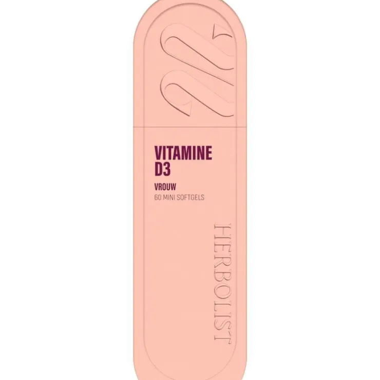Herbolist vitamine D3 softgels 60st