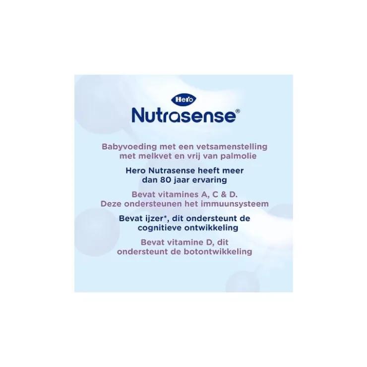 Hero Nutrasense Classic Peutermelk 4 (2+jr) met melkvet 700 GR