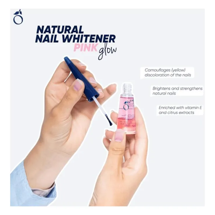Herôme Herome Natural Nail Whitener Pink Glow 10 ML