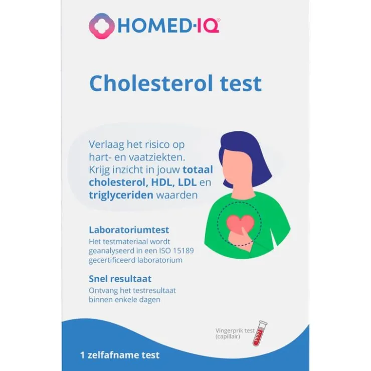 Homed-IQ Cholesterol Test 1 stuk