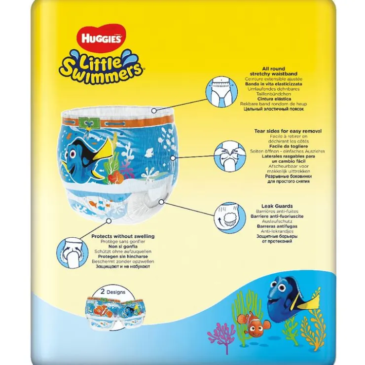 Huggies Little Swimmers Zwemluiers - Maat 5-6 Medium (12 Tot 18 kg) 11 stuks