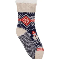 Impuls Fashion Huissokken Kerst Sneeuwman one size - 1 paar
