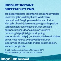 Imodium ® Instant 2 MG 10 Smelttabletten