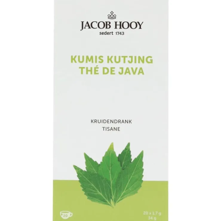Jacob Hooy Kumis Kutjing Thee Zakjes 20 stuks