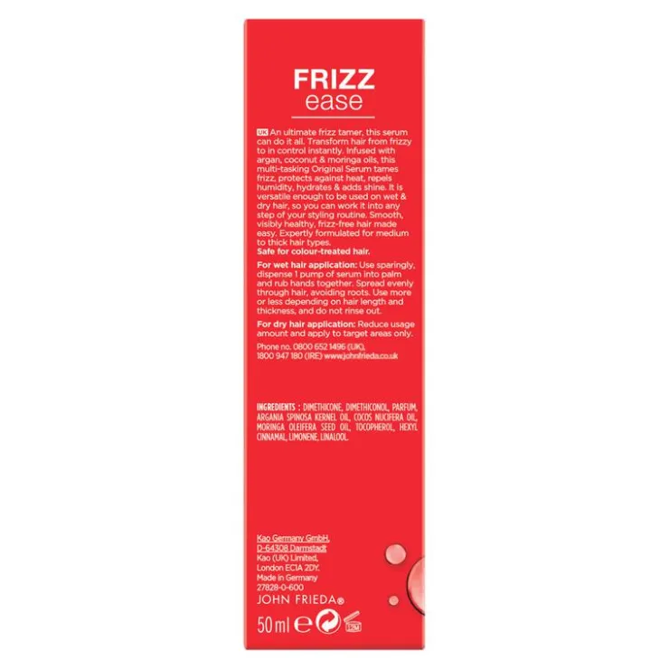 John Frieda Frizz Ease All-in-1 Original Serum 50 ML