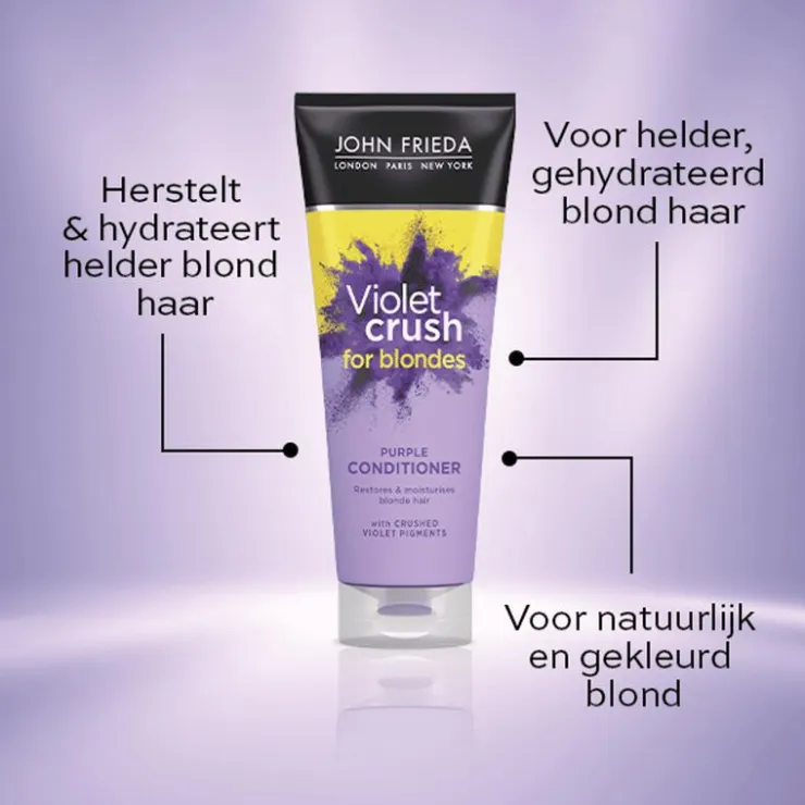 John Frieda Violet Crush Purple Conditioner 250 ML