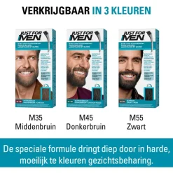 Heren Just For Men Snor & Baard Middenbruin M35