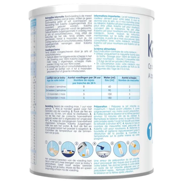 Kabrita Zuigelingenmelk 1 800GR